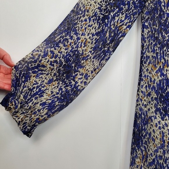 Elizabeth & James Silk Marilyn Maxi Dress Size: 10 - Picture 11 of 14